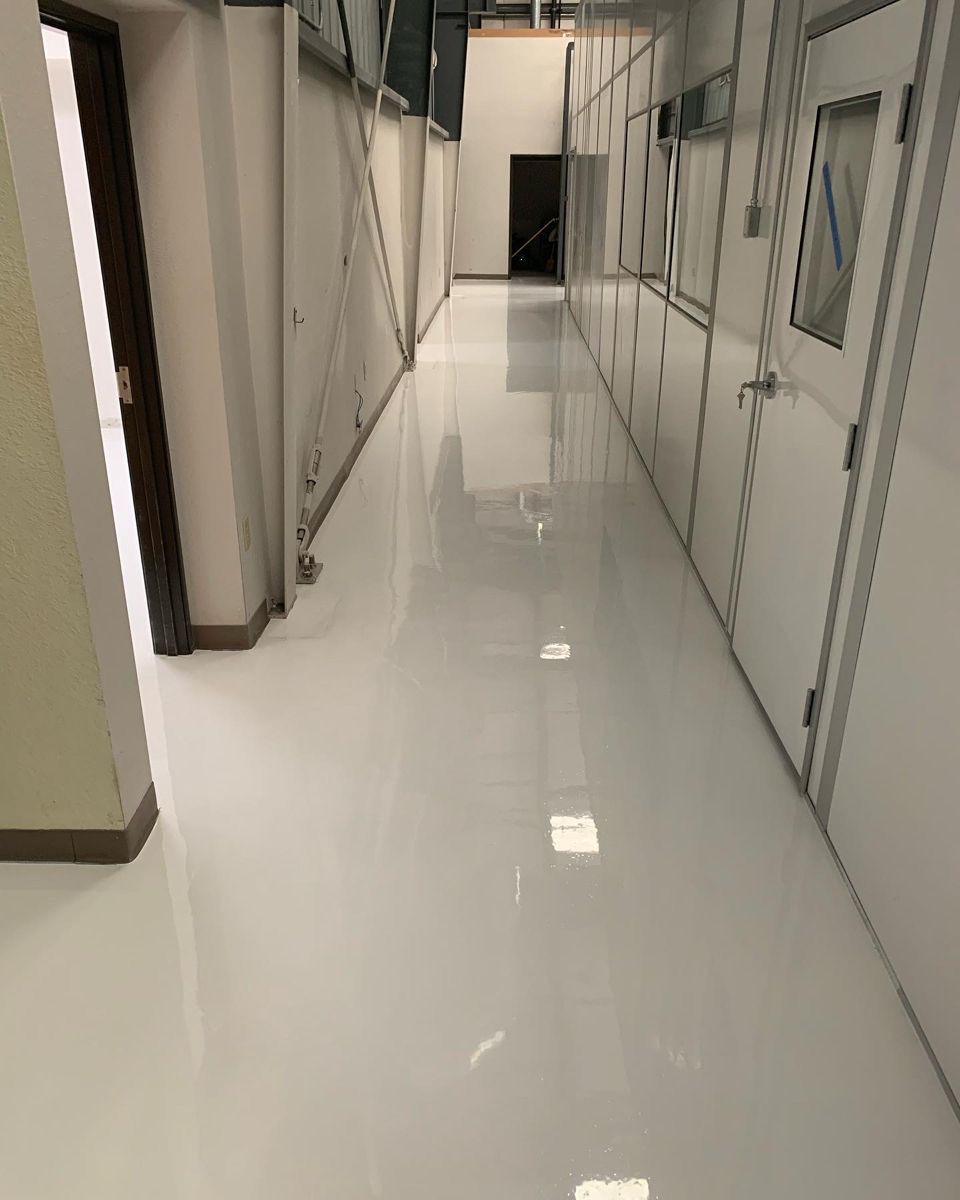 Epoxy Flake Garage
